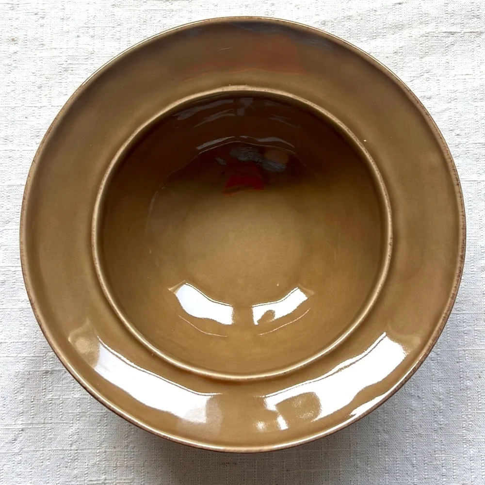 3 Pottery Barn handcrafted soup / cereal bowls